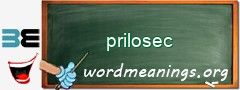 WordMeaning blackboard for prilosec